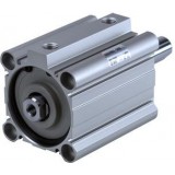 SMC cylinder Basic linear cylinders NCQ2-Z NC(D)Q2W-Z, Compact Cylinder, Double Acting Double Rod w/Auto Switch Mounting Groove